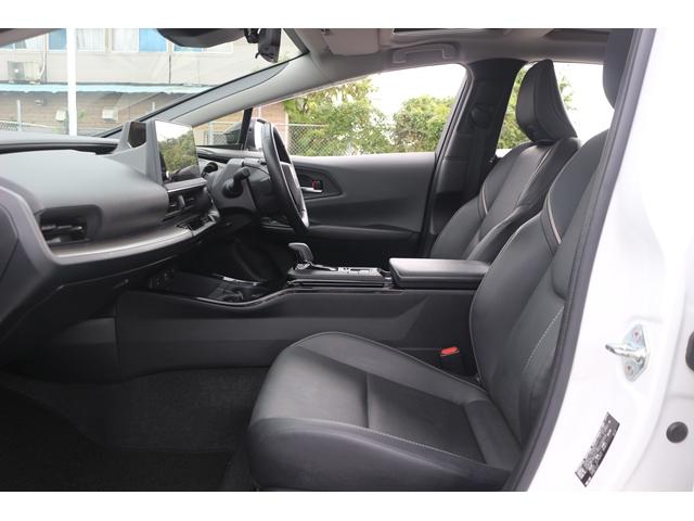 プリウス Ｚ　禁煙車　パノラマルーフ　モデリスタエアロ　トヨタセーフティセンス　純正１２．３型ナビ　フルセグ　バックカメラ　電動Ｒゲート　黒革シート　レーダークルーズ　衝突軽減　ＥＴＣ　パワーシート　シートヒーター（44枚目）