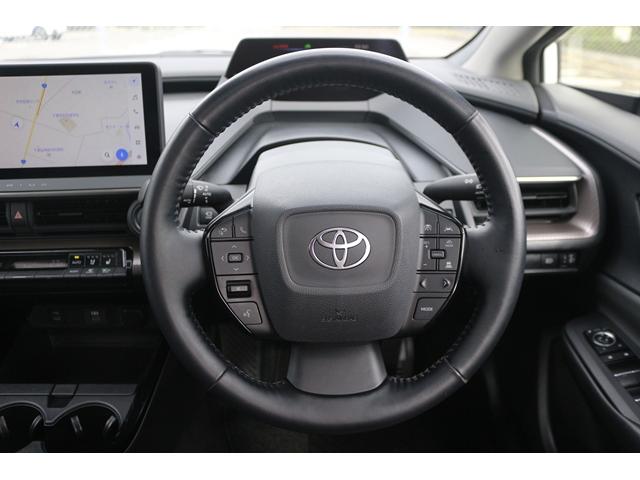 プリウス Ｚ　禁煙車　パノラマルーフ　モデリスタエアロ　トヨタセーフティセンス　純正１２．３型ナビ　フルセグ　バックカメラ　電動Ｒゲート　黒革シート　レーダークルーズ　衝突軽減　ＥＴＣ　パワーシート　シートヒーター（52枚目）