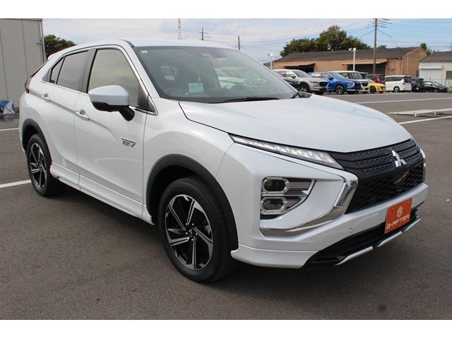 エクリプスクロスPHEV P 禁煙車 純正8型ナビ フルセグTV 全周囲カメラ 衝突軽減 レーダクルーズ シートヒーター ハーフレザーシート LEDヘッドライト パワーシート 純正18AW スマートキー アイドリングストップ(23枚目)