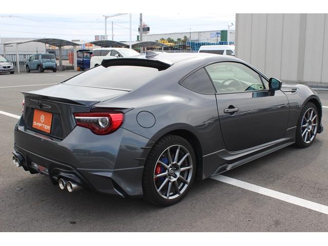 86 GT 禁煙車 6MT BRENBOキャリパー ENDRESSスリットローター TRDエアロ TRDマフラー TRDダックテール 社外リップ ナビ フルセグ バックカメラ クルコン 純正17AW(12枚目)