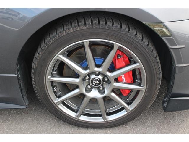 86 GT 禁煙車 6MT BRENBOキャリパー ENDRESSスリットローター TRDエアロ TRDマフラー TRDダックテール 社外リップ ナビ フルセグ バックカメラ クルコン 純正17AW(25枚目)