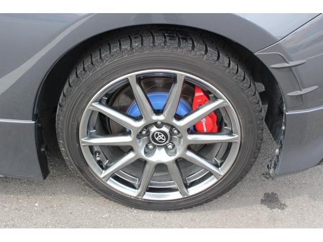 86 GT 禁煙車 6MT BRENBOキャリパー ENDRESSスリットローター TRDエアロ TRDマフラー TRDダックテール 社外リップ ナビ フルセグ バックカメラ クルコン 純正17AW(27枚目)