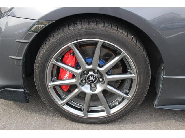 86 GT 禁煙車 6MT BRENBOキャリパー ENDRESSスリットローター TRDエアロ TRDマフラー TRDダックテール 社外リップ ナビ フルセグ バックカメラ クルコン 純正17AW(28枚目)