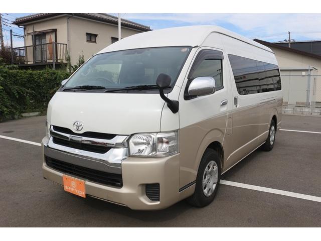 ハイエースワゴン グランドキャビン 禁煙車 トヨタセーフティセンス ナビ フルセグ バックカメラ 電動スライドドア 衝突軽減 LEDヘッドライト ETC 10人乗り Bluetooth DVD再生 レーンディパーチャーアラート ABS(28枚目)