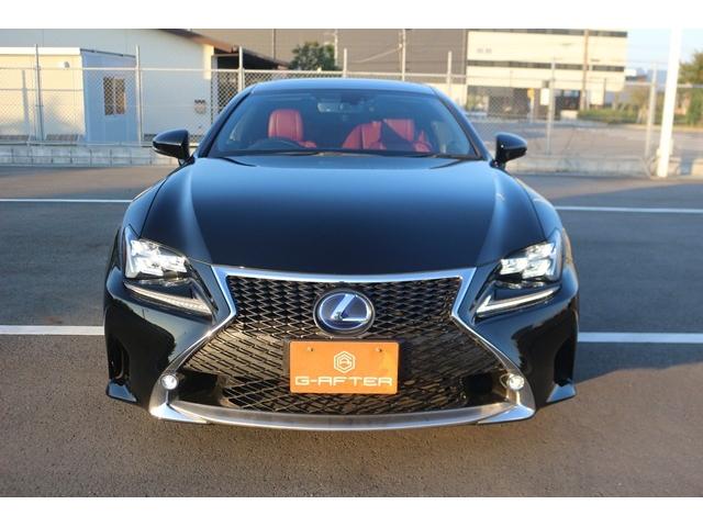 RC RC300h Fスポーツ 禁煙車 サンルーフ OP角型3眼LEDヘッドライト 赤革シート メーカーナビ フルセグ バックカメラ ベンチレーション シートヒーター ブラインドスポットモニター レ-ダ-クル-ズコントロ-ル ETC(8枚目)