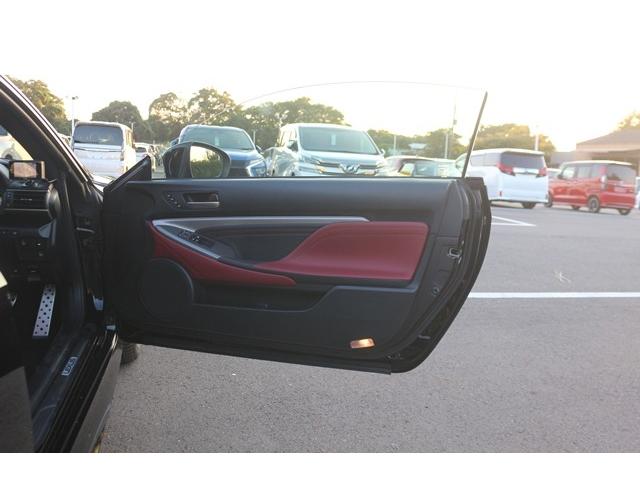 RC RC300h Fスポーツ 禁煙車 サンルーフ OP角型3眼LEDヘッドライト 赤革シート メーカーナビ フルセグ バックカメラ ベンチレーション シートヒーター ブラインドスポットモニター レ-ダ-クル-ズコントロ-ル ETC(30枚目)