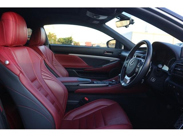 RC RC300h Fスポーツ 禁煙車 サンルーフ OP角型3眼LEDヘッドライト 赤革シート メーカーナビ フルセグ バックカメラ ベンチレーション シートヒーター ブラインドスポットモニター レ-ダ-クル-ズコントロ-ル ETC(34枚目)