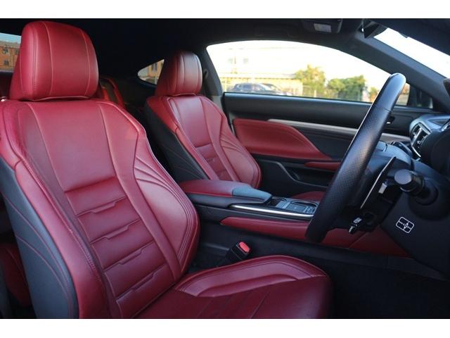 RC RC300h Fスポーツ 禁煙車 サンルーフ OP角型3眼LEDヘッドライト 赤革シート メーカーナビ フルセグ バックカメラ ベンチレーション シートヒーター ブラインドスポットモニター レ-ダ-クル-ズコントロ-ル ETC(35枚目)