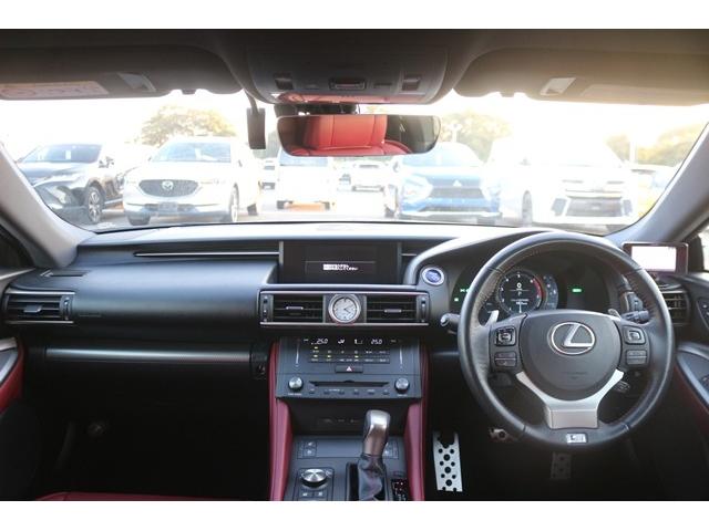 RC RC300h Fスポーツ 禁煙車 サンルーフ OP角型3眼LEDヘッドライト 赤革シート メーカーナビ フルセグ バックカメラ ベンチレーション シートヒーター ブラインドスポットモニター レ-ダ-クル-ズコントロ-ル ETC(40枚目)