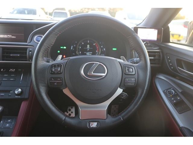 RC RC300h Fスポーツ 禁煙車 サンルーフ OP角型3眼LEDヘッドライト 赤革シート メーカーナビ フルセグ バックカメラ ベンチレーション シートヒーター ブラインドスポットモニター レ-ダ-クル-ズコントロ-ル ETC(41枚目)