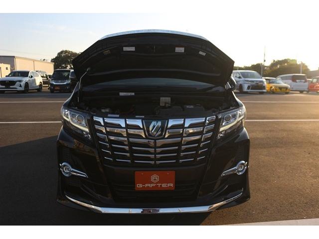 アルファードハイブリッド SR Cパッケージ 禁煙車 モデリスタエアロ 後席モニター アルパイン11型ナビ フルセグ バックカメラ 両側電動スライドドア 衝突軽減ブレーキ LEDヘッドライト ETC 純正17AW プッシュスタート i-stop(68枚目)