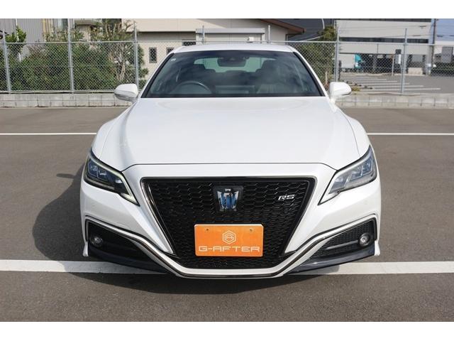 クラウンハイブリッド RS リミテッドII 禁煙車 後期型 黒本革シート 純正12.3型ナビ フルセグ バックカメラ トヨタセーフティセンス ベンチレーション&シートヒーター BSM スーパーライブサウンド 3眼LEDヘッドランプ ETC(8枚目)