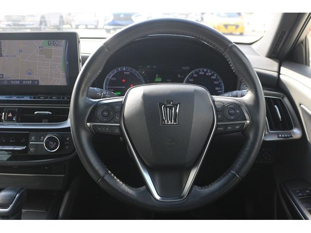 クラウンハイブリッド RS リミテッドII 禁煙車 後期型 黒本革シート 純正12.3型ナビ フルセグ バックカメラ トヨタセーフティセンス ベンチレーション&シートヒーター BSM スーパーライブサウンド 3眼LEDヘッドランプ ETC(17枚目)