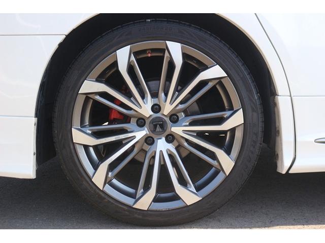 アルファード 2.5G 禁煙車 ベージュ革シート モデリスタエアロ モデリスタ20インチAW 後席モニター 3眼LED  純正10型ナビ フルセグTV Bカメラ トヨタセーフティセンス デジタルミラー ベンチレーション(14枚目)