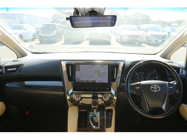 アルファード 2.5G 禁煙車 ベージュ革シート モデリスタエアロ モデリスタ20インチAW 後席モニター 3眼LED  純正10型ナビ フルセグTV Bカメラ トヨタセーフティセンス デジタルミラー ベンチレーション(19枚目)