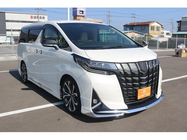 アルファード 2.5G 禁煙車 ベージュ革シート モデリスタエアロ モデリスタ20インチAW 後席モニター 3眼LED  純正10型ナビ フルセグTV Bカメラ トヨタセーフティセンス デジタルミラー ベンチレーション(22枚目)