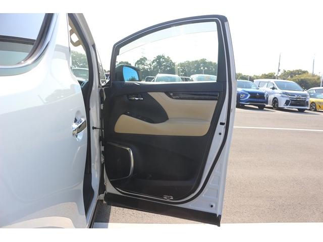 アルファード 2.5G 禁煙車 ベージュ革シート モデリスタエアロ モデリスタ20インチAW 後席モニター 3眼LED  純正10型ナビ フルセグTV Bカメラ トヨタセーフティセンス デジタルミラー ベンチレーション(36枚目)