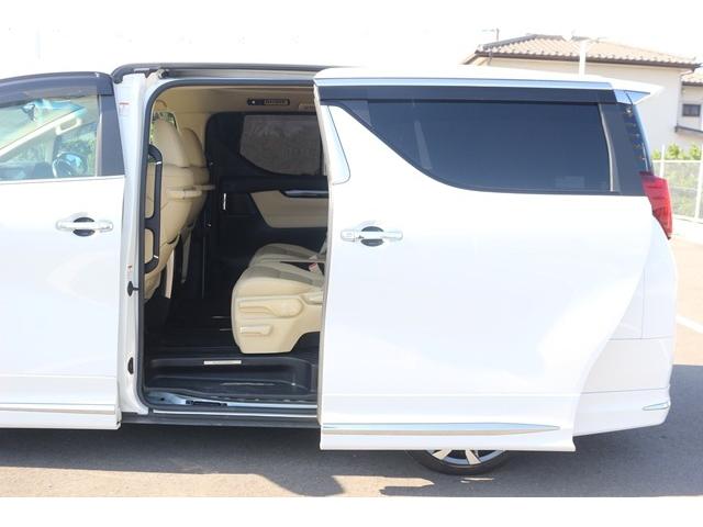 アルファード 2.5G 禁煙車 ベージュ革シート モデリスタエアロ モデリスタ20インチAW 後席モニター 3眼LED  純正10型ナビ フルセグTV Bカメラ トヨタセーフティセンス デジタルミラー ベンチレーション(39枚目)
