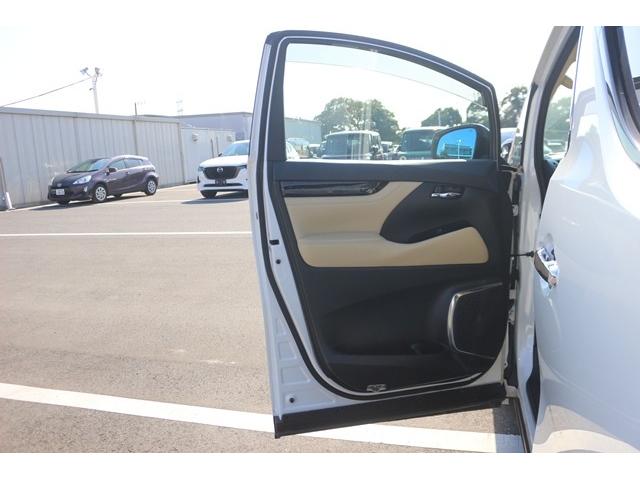 アルファード 2.5G 禁煙車 ベージュ革シート モデリスタエアロ モデリスタ20インチAW 後席モニター 3眼LED  純正10型ナビ フルセグTV Bカメラ トヨタセーフティセンス デジタルミラー ベンチレーション(40枚目)