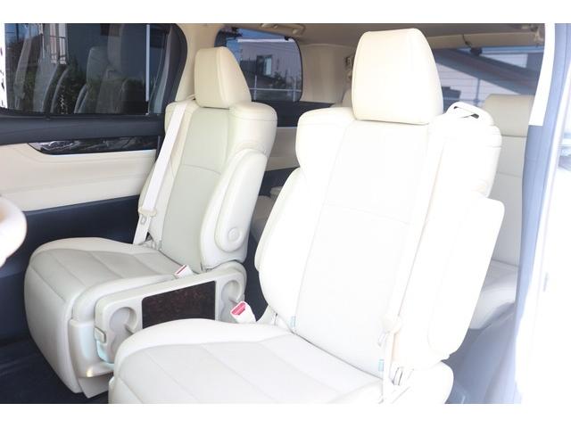 アルファード 2.5G 禁煙車 ベージュ革シート モデリスタエアロ モデリスタ20インチAW 後席モニター 3眼LED  純正10型ナビ フルセグTV Bカメラ トヨタセーフティセンス デジタルミラー ベンチレーション(45枚目)