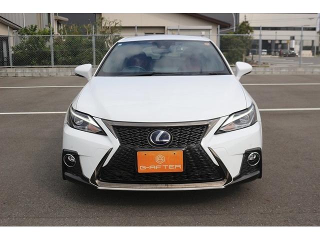 CT CT200h Fスポーツ 禁煙車 赤本革シート 純正10.3型ナビ バックカメラ ステアリングヒーター セーフティセンス レーダークルーズ LEDヘッドライト パワーシート シートヒーター ETC2.0 純正17インチAW(8枚目)