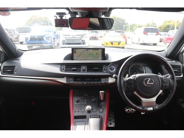 CT CT200h Fスポーツ 禁煙車 赤本革シート 純正10.3型ナビ バックカメラ ステアリングヒーター セーフティセンス レーダークルーズ LEDヘッドライト パワーシート シートヒーター ETC2.0 純正17インチAW(18枚目)