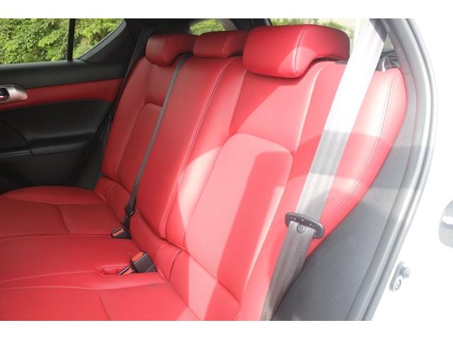 CT CT200h Fスポーツ 禁煙車 赤本革シート 純正10.3型ナビ バックカメラ ステアリングヒーター セーフティセンス レーダークルーズ LEDヘッドライト パワーシート シートヒーター ETC2.0 純正17インチAW(44枚目)