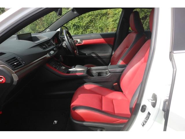 CT CT200h Fスポーツ 禁煙車 赤本革シート 純正10.3型ナビ バックカメラ ステアリングヒーター セーフティセンス レーダークルーズ LEDヘッドライト パワーシート シートヒーター ETC2.0 純正17インチAW(45枚目)
