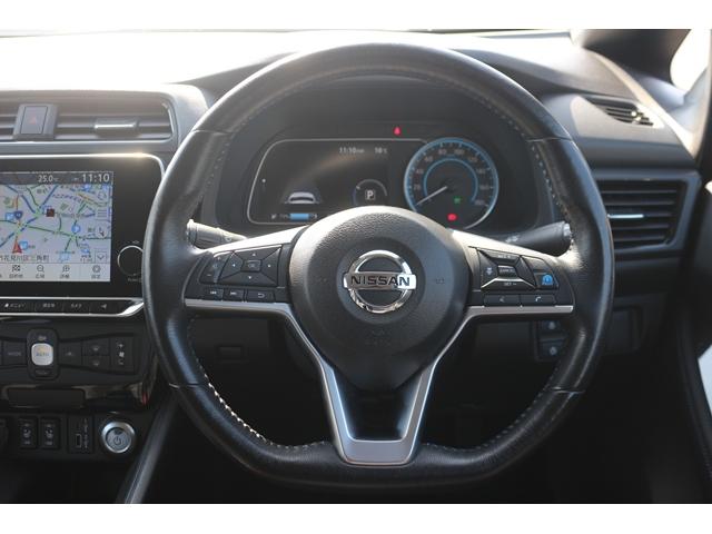 リーフ e+ X 禁煙車 純正9型ナビ フルセグ 全周囲カメラ 衝突軽減ブレーキ レーダークルーズコントロール シートヒーター シートエアコン LEDヘッドライト ETC2.0 純正16AW ステアリングヒーター(38枚目)