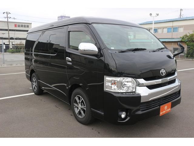 ハイエースワゴン GL 禁煙車 後席モニタ- 純正ナビ フルセグ バックカメラ 4列10人乗り 片側電動 純正15AW プッシュスタート LEDヘッドライト Bluetooth オートエアコン ETC スマ-トキ-(9枚目)