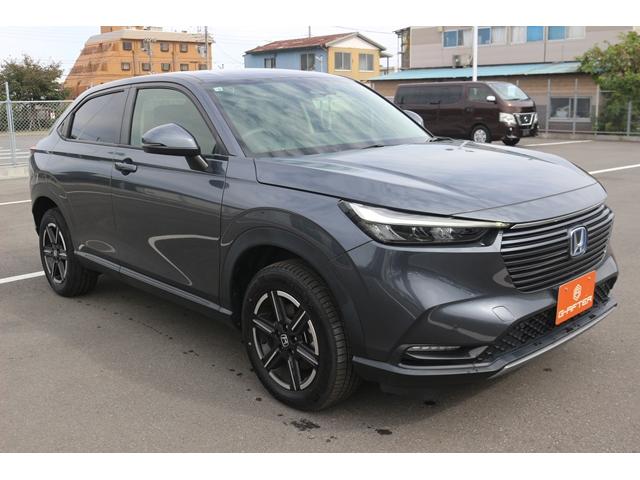 ヴェゼル e:HEV X 禁煙車 ナビ バックカメラ レーダークルーズコントロール 衝突軽減ブレーキ LEDヘッドライト ETC 純正16AW Bluetooth接続 プッシュスタート 障害物センサー レンタカーUP(4枚目)