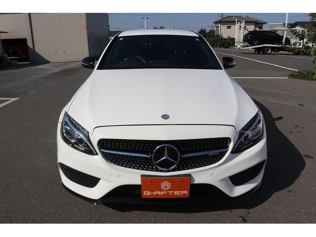 Cクラス C43 4マチック 禁煙車 レザーエクスクルーシブPKG 赤革 ブルメスターサウンド メーカーナビ フルセグTV バックカメラ LEDインテリジェント デジタルインナーミラー 電動リアゲート ブラインドスポットモニター(8枚目)