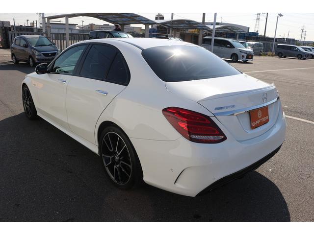 Cクラス C43 4マチック 禁煙車 レザーエクスクルーシブPKG 赤革 ブルメスターサウンド メーカーナビ フルセグTV バックカメラ LEDインテリジェント デジタルインナーミラー 電動リアゲート ブラインドスポットモニター(13枚目)