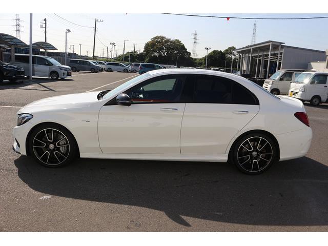 Cクラス C43 4マチック 禁煙車 レザーエクスクルーシブPKG 赤革 ブルメスターサウンド メーカーナビ フルセグTV バックカメラ LEDインテリジェント デジタルインナーミラー 電動リアゲート ブラインドスポットモニター(14枚目)