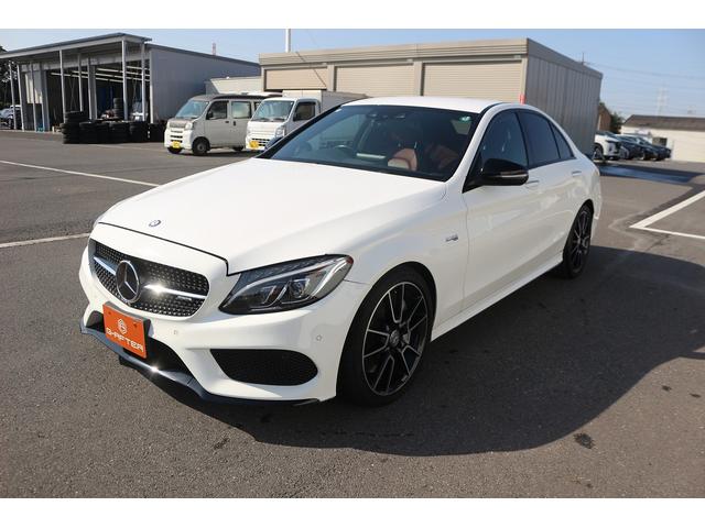 Cクラス C43 4マチック 禁煙車 レザーエクスクルーシブPKG 赤革 ブルメスターサウンド メーカーナビ フルセグTV バックカメラ LEDインテリジェント デジタルインナーミラー 電動リアゲート ブラインドスポットモニター(15枚目)