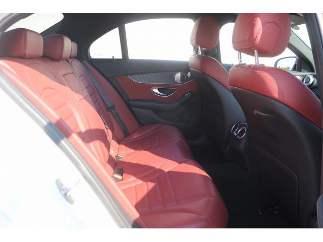 Cクラス C43 4マチック 禁煙車 レザーエクスクルーシブPKG 赤革 ブルメスターサウンド メーカーナビ フルセグTV バックカメラ LEDインテリジェント デジタルインナーミラー 電動リアゲート ブラインドスポットモニター(36枚目)