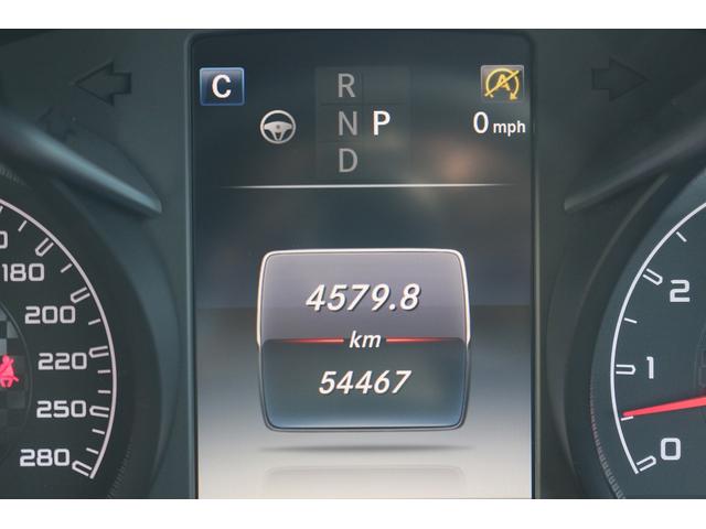 Cクラス C43 4マチック 禁煙車 レザーエクスクルーシブPKG 赤革 ブルメスターサウンド メーカーナビ フルセグTV バックカメラ LEDインテリジェント デジタルインナーミラー 電動リアゲート ブラインドスポットモニター(52枚目)