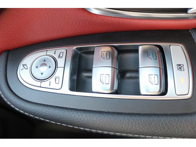 Cクラス C43 4マチック 禁煙車 レザーエクスクルーシブPKG 赤革 ブルメスターサウンド メーカーナビ フルセグTV バックカメラ LEDインテリジェント デジタルインナーミラー 電動リアゲート ブラインドスポットモニター(62枚目)