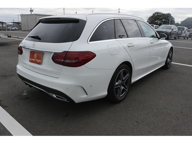 Cクラスステーションワゴン C220d ワゴンアバンギャルド AMGライン 禁煙車 黒革シート 純正ナビ COMANDシステム バックカメラ レーダーセーフティ マルチビームLEDヘッドライプ パークトロニック 純正18インチAW メモリー パワーシート 電動リアゲート(6枚目)