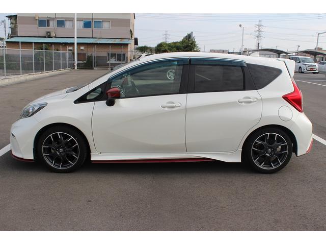 ノート ニスモ S 禁煙車 ニスモレカロシート 純正ナナビ フルセグTV バックカメラ LEDヘッドライト 電動納ドアミラー プッシュスタート オートライト Bluetooth接続 純正17インチアルミホイール(9枚目)