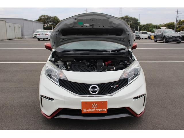 ノート ニスモ S 禁煙車 ニスモレカロシート 純正ナナビ フルセグTV バックカメラ LEDヘッドライト 電動納ドアミラー プッシュスタート オートライト Bluetooth接続 純正17インチアルミホイール(69枚目)