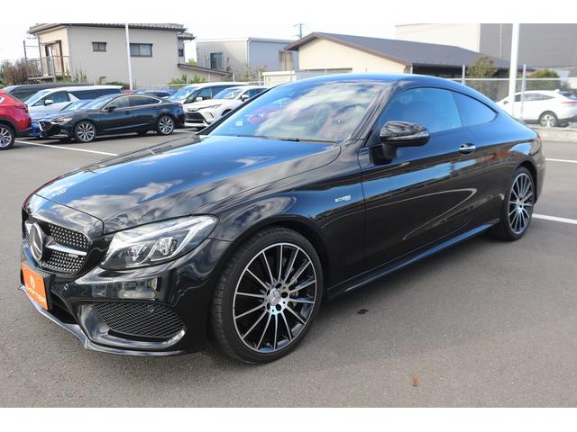 Ｃクラス Ｃ４３　４マチッククーペ　禁煙車　赤革シート　Ｂｕｒｍｅｓｔｅｒサウンドシステム　純正ナビ　フルセグＴＶ　バックカメラ　レーダークルーズコントロール　衝突軽減ブレーキ　パフュームアトマイザー　純正１９インチアルミホイール（10枚目）