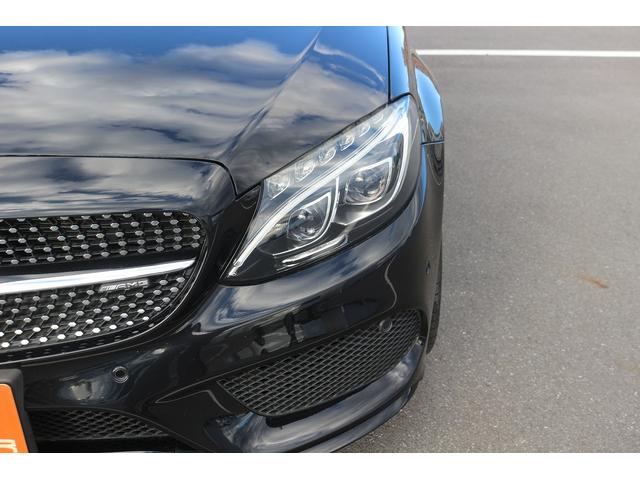 Ｃクラス Ｃ４３　４マチッククーペ　禁煙車　赤革シート　Ｂｕｒｍｅｓｔｅｒサウンドシステム　純正ナビ　フルセグＴＶ　バックカメラ　レーダークルーズコントロール　衝突軽減ブレーキ　パフュームアトマイザー　純正１９インチアルミホイール（13枚目）