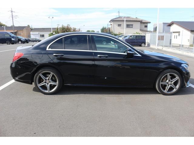 Cクラス C200アバンギャルド AMGライン 禁煙車 黒革シート 純正ナビ フルセグTV バックカメラ レーダークルーズコントロール クリアランスソナー シートヒーター衝突軽減ブレーキ レーンキープアシスト ETC パワーシート エアサス(15枚目)