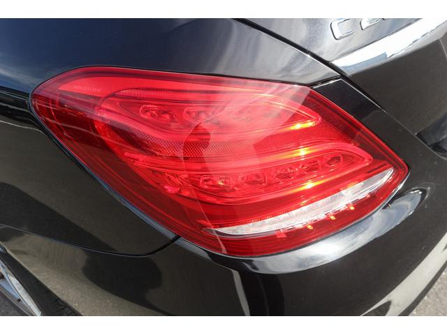 Cクラス C200アバンギャルド AMGライン 禁煙車 黒革シート 純正ナビ フルセグTV バックカメラ レーダークルーズコントロール クリアランスソナー シートヒーター衝突軽減ブレーキ レーンキープアシスト ETC パワーシート エアサス(23枚目)