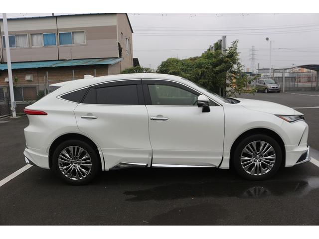 ハリアー Z 禁煙車 モデリスタエアロ 純正12.3型ナビ フルセグTV バックカメラ 電動リアゲート クルーズコントロール LEDヘッドライト 純正19AW ハーフレザーシート パリ―シート 障害物センサー(5枚目)