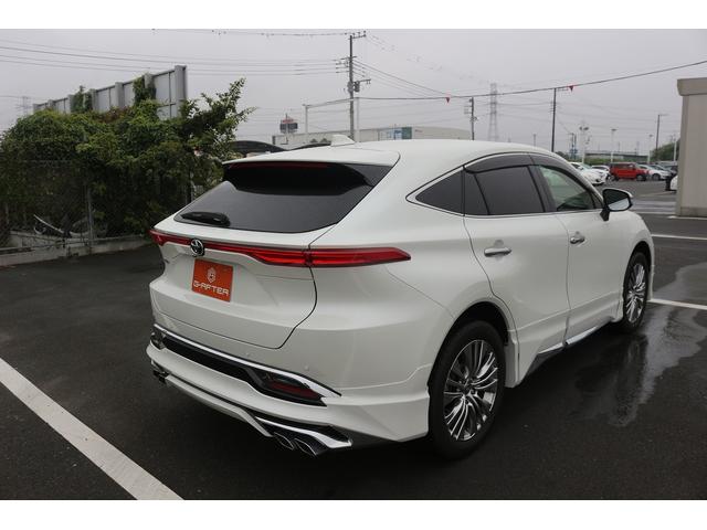 ハリアー Z 禁煙車 モデリスタエアロ 純正12.3型ナビ フルセグTV バックカメラ 電動リアゲート クルーズコントロール LEDヘッドライト 純正19AW ハーフレザーシート パリ―シート 障害物センサー(6枚目)