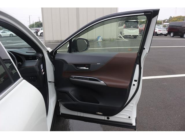 ハリアー Z 禁煙車 モデリスタエアロ 純正12.3型ナビ フルセグTV バックカメラ 電動リアゲート クルーズコントロール LEDヘッドライト 純正19AW ハーフレザーシート パリ―シート 障害物センサー(25枚目)