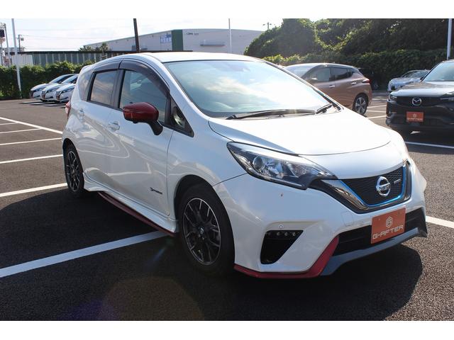 ノート e-パワーニスモ 禁煙車 ニスモ専用シート 純正ナビ フルセグTV 全周囲カメラ 衝突軽減ブレーキ プッシュスタート 車線逸脱警報 LEDヘッドライト 純正16インチアルミホイール Bluetooth接続(21枚目)