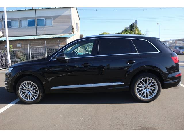 Q7 2.0TFSIクワトロ 1オーナー 禁煙車 7人乗り マトリクスLEDヘッドライト OP20インチAW 7シーターPKG 黒革シート MMIナビゲーション フルセグTV 全周囲カメラ 電動リアゲート アダプティブクルーズ(14枚目)